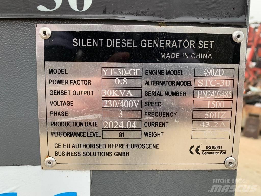  YT 30GF Diesel generatoren