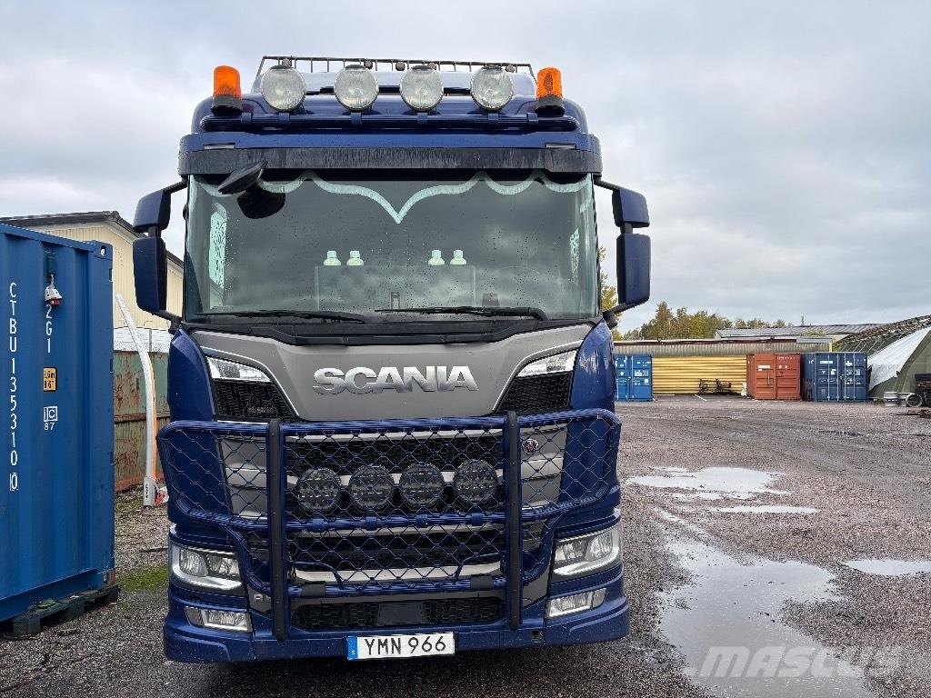 Scania R650B6X4NB Hout-Bakwagens