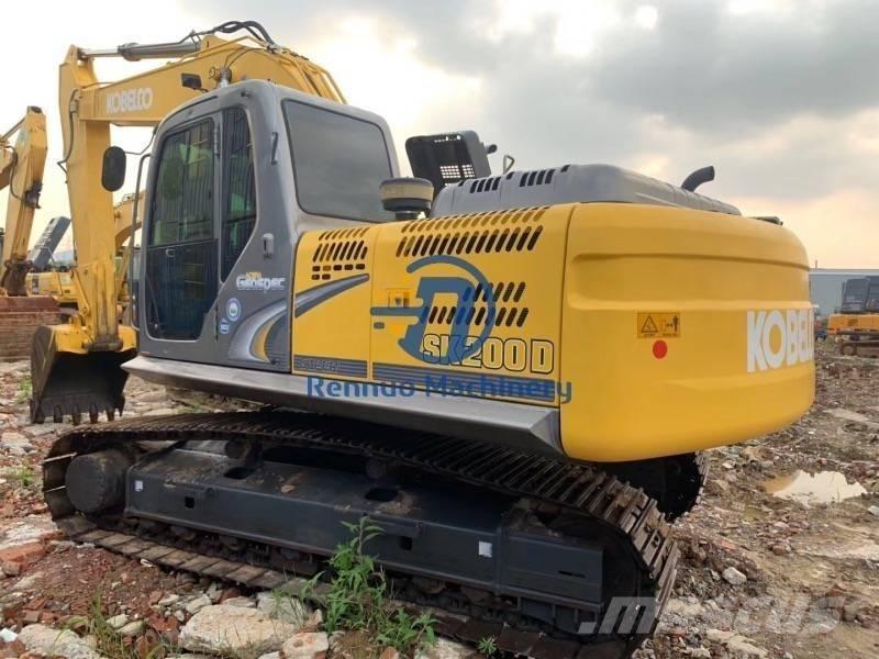 Kobelco SK 200 SD Rupsgraafmachines