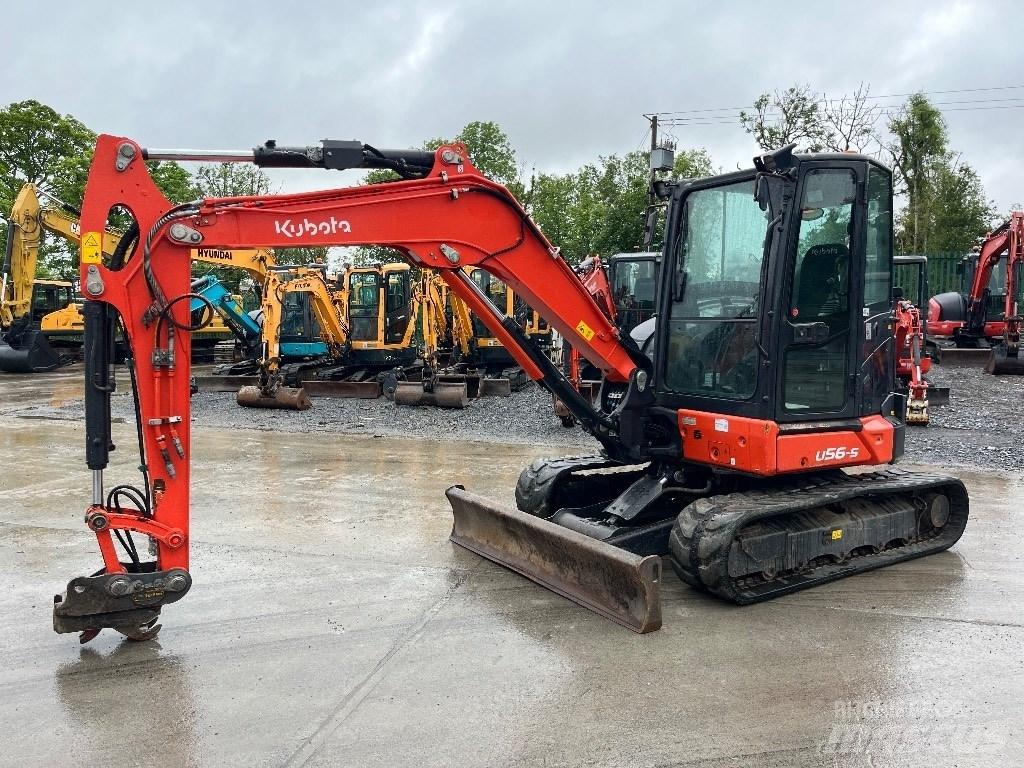 Kubota U 56-5 Minigraafmachines < 7t