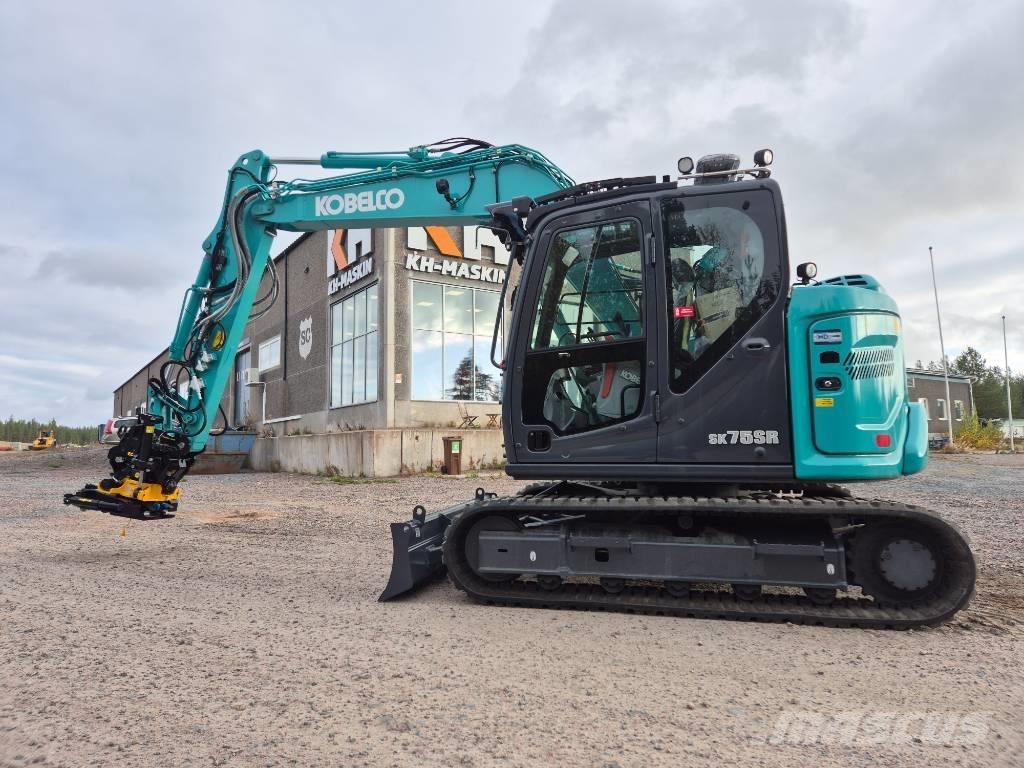 Kobelco SK75SR-7 Midigraafmachines 7t - 12t