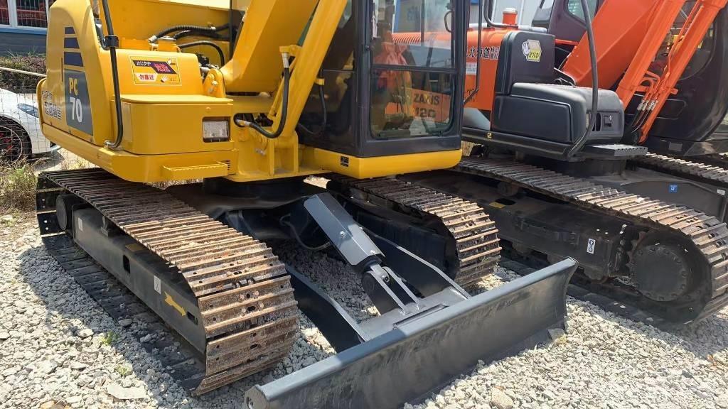 Komatsu PC 70 Rupsgraafmachines