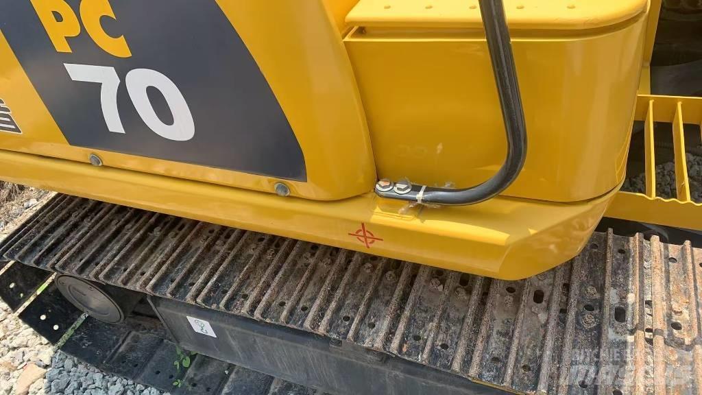Komatsu PC 70 Rupsgraafmachines