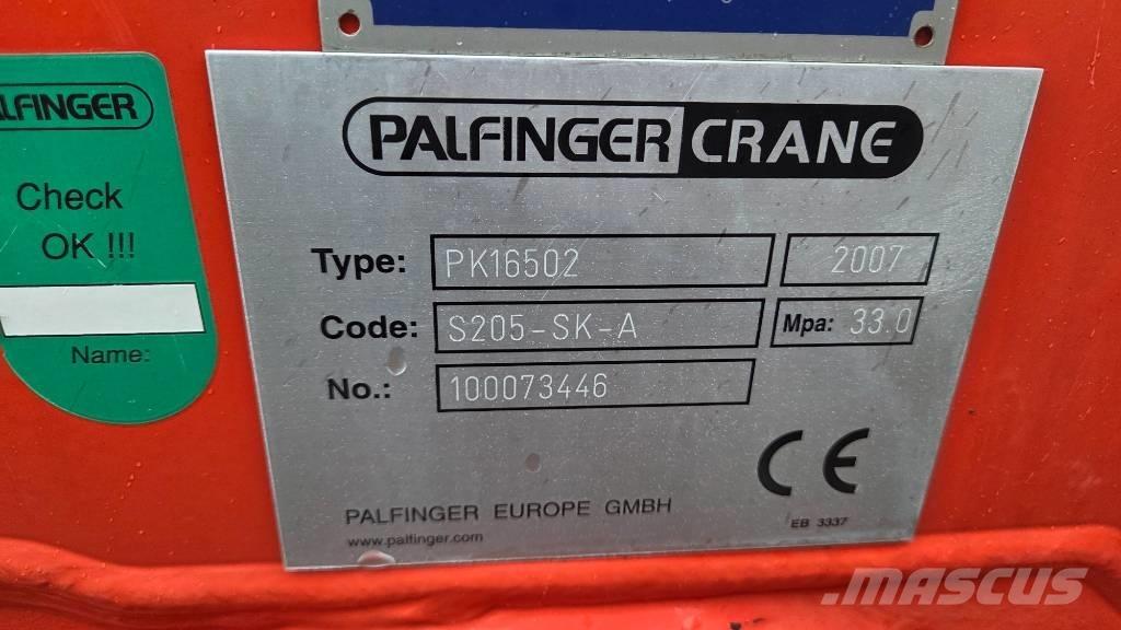 Palfinger PK 16502 Laadkranen