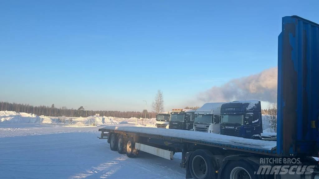 Krone Puoliperävaunu Vlakke laadvloeren