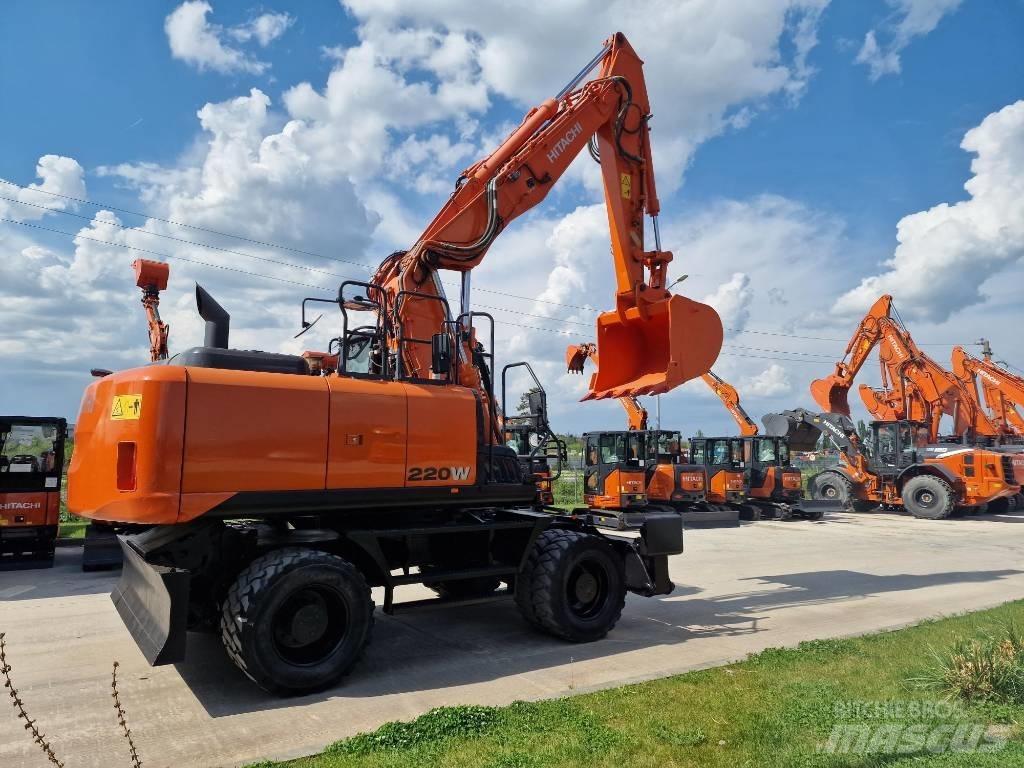 Hitachi ZX220W-6 Wielgraafmachines