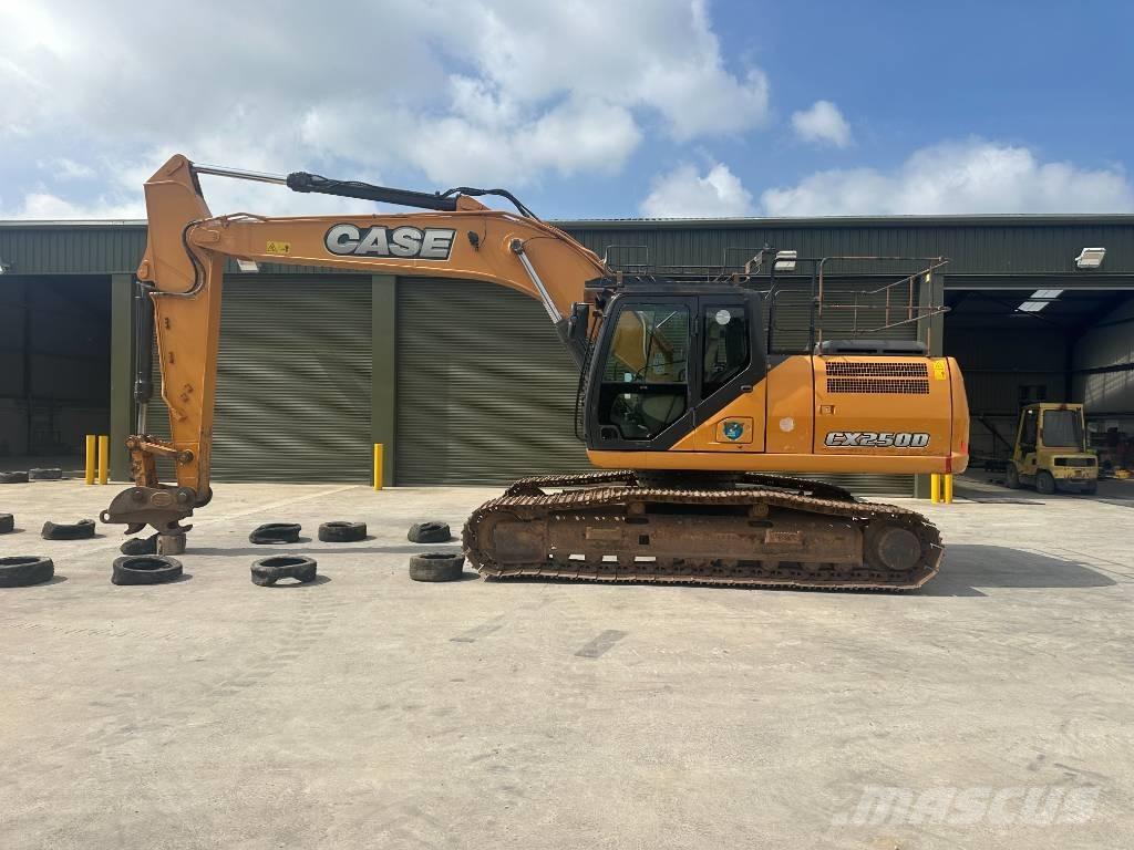 CASE CX 250 D Rupsgraafmachines