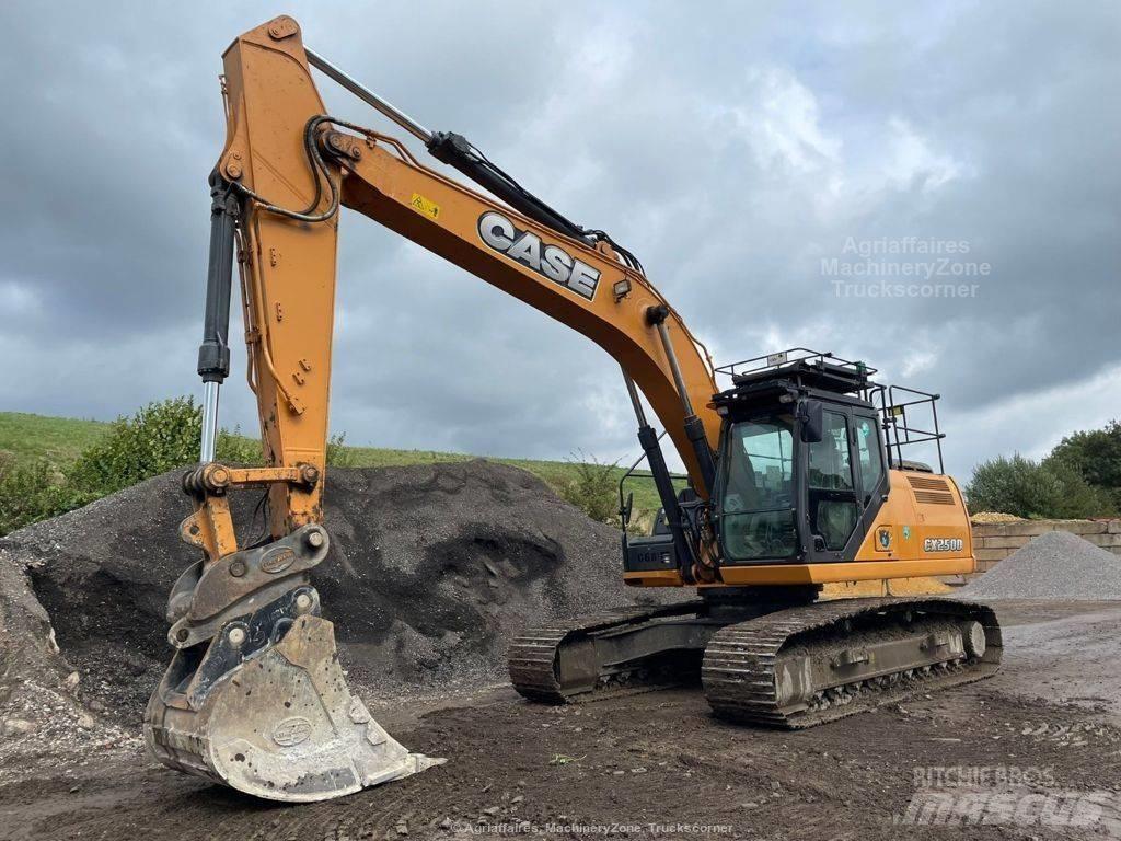CASE CX 250 D Rupsgraafmachines