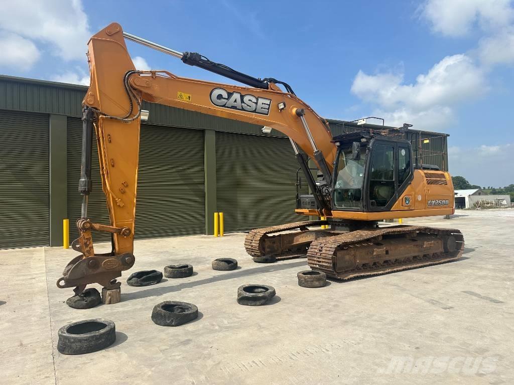 CASE CX 250 D Rupsgraafmachines