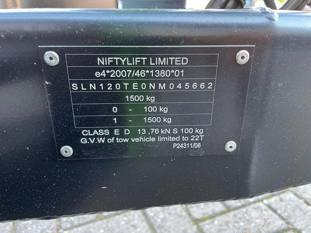 Niftylift 120T Aanhanger hoogwerkers