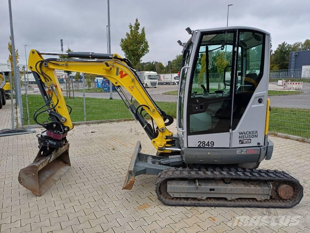 Wacker Neuson EZ26 Rupsgraafmachines