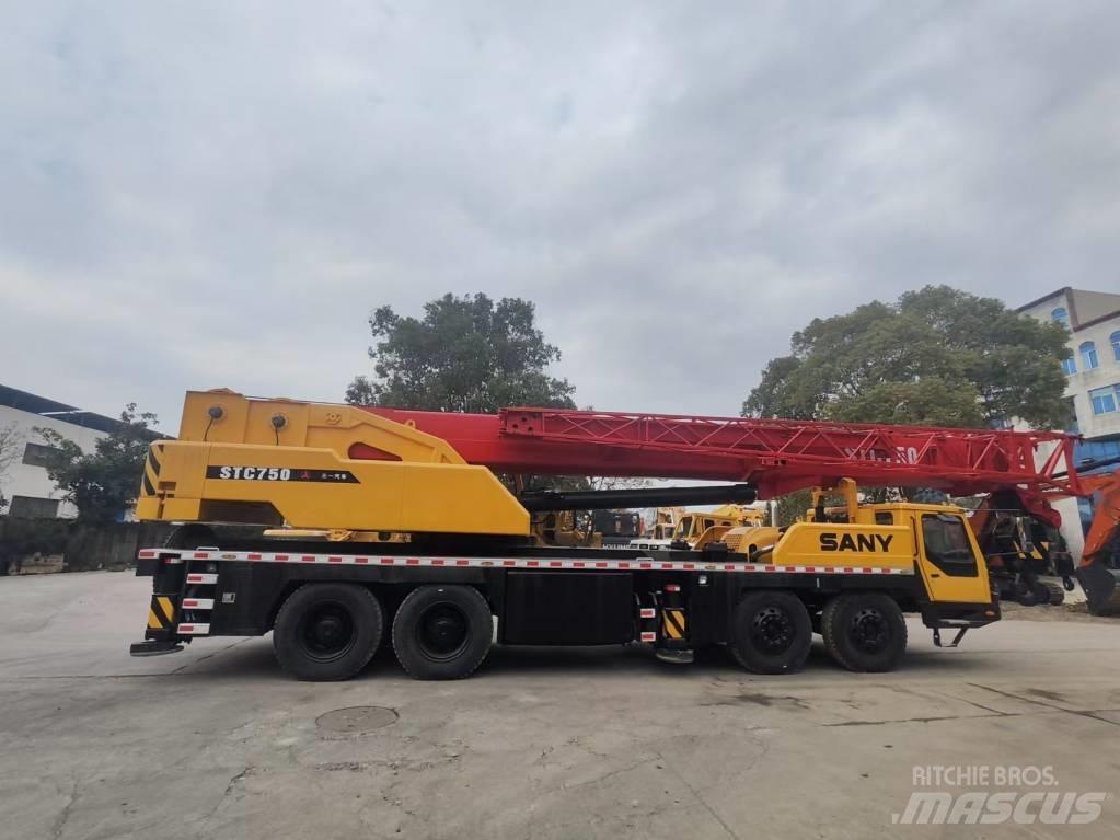 Sany STC 750 Takels, lieren en materiaalliften