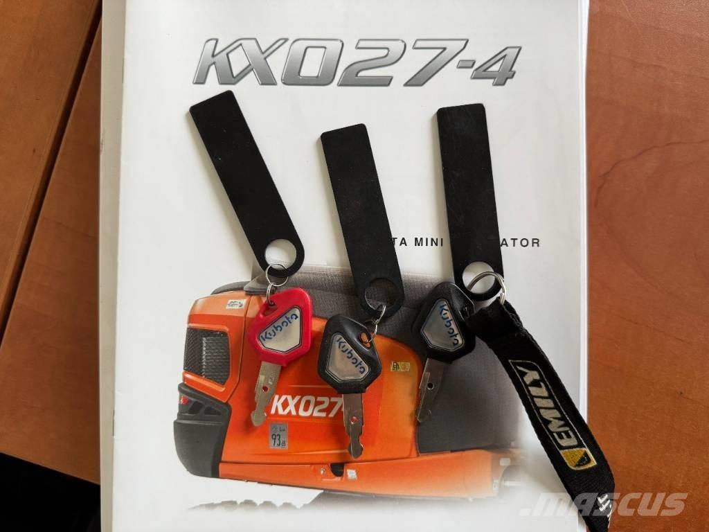 Kubota KX 027-4 Minigraafmachines < 7t