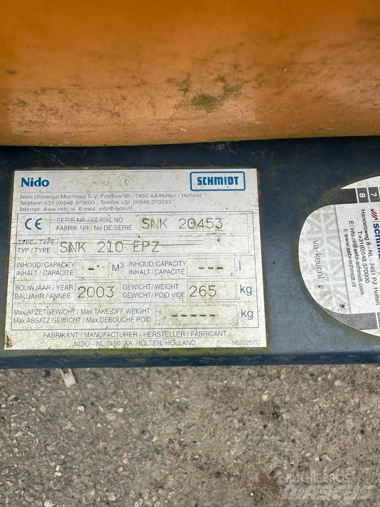 Nido SNK210EPZ Sneeuwschuivers en -ploegen