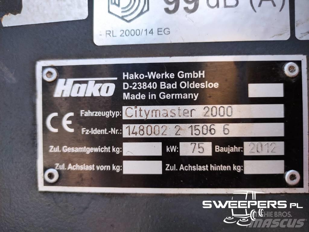 Hako Citymaster 2000 Veegmachines