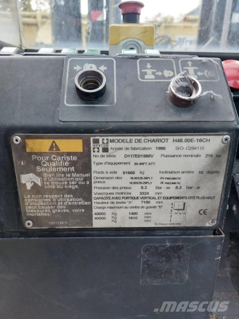 Hyster 48.00 E 16-CH Containerheftrucks