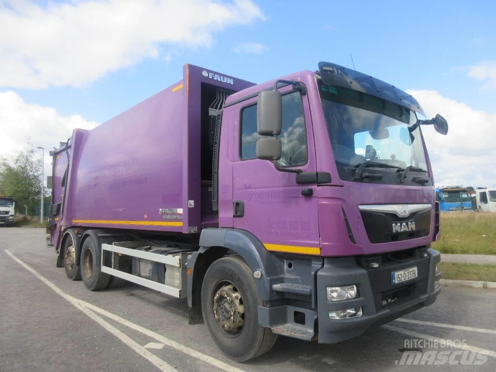 MAN TGM26.290 Vuilniswagens