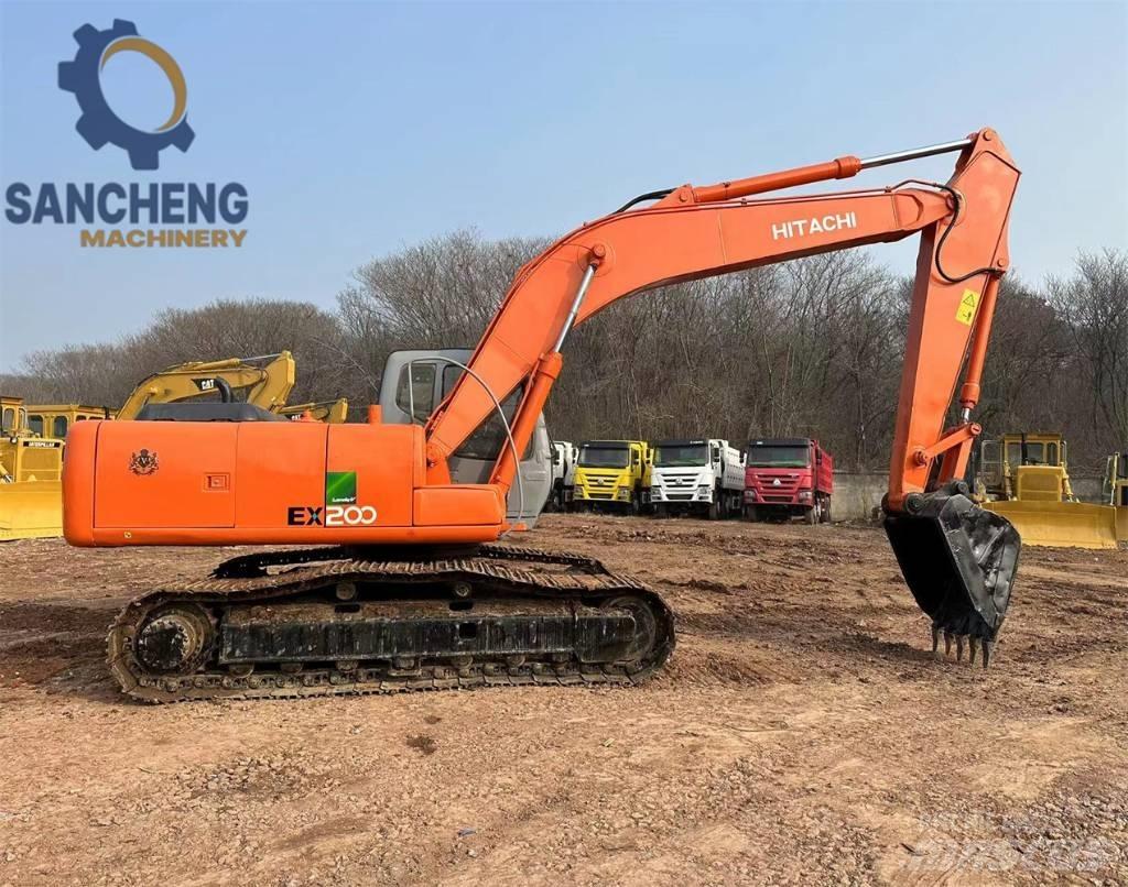 Hitachi EX 200 Rupsgraafmachines