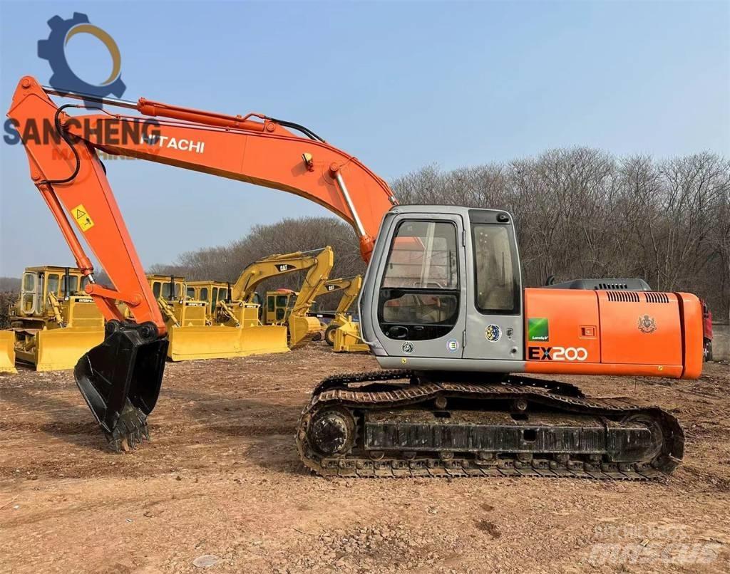 Hitachi EX 200 Rupsgraafmachines