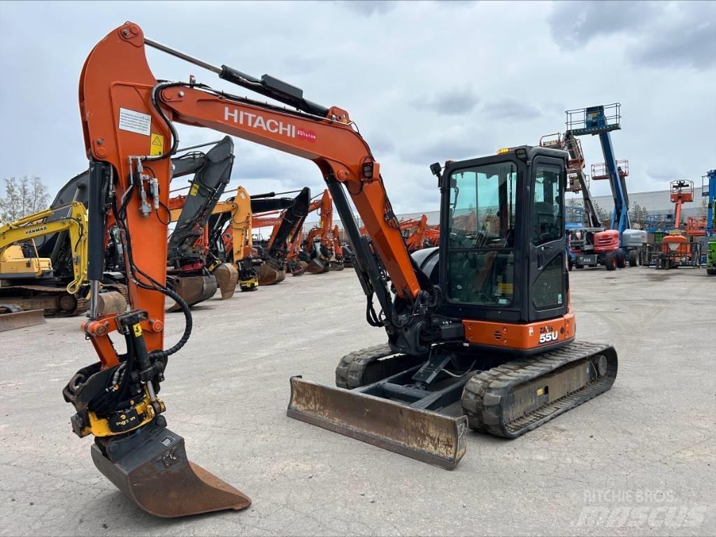 Hitachi ZX55U-6 Minigraafmachines < 7t