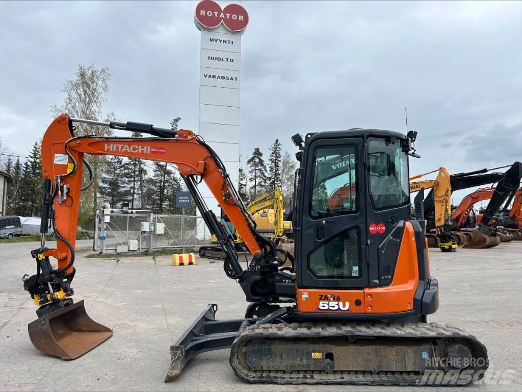 Hitachi ZX55U-6 Minigraafmachines < 7t