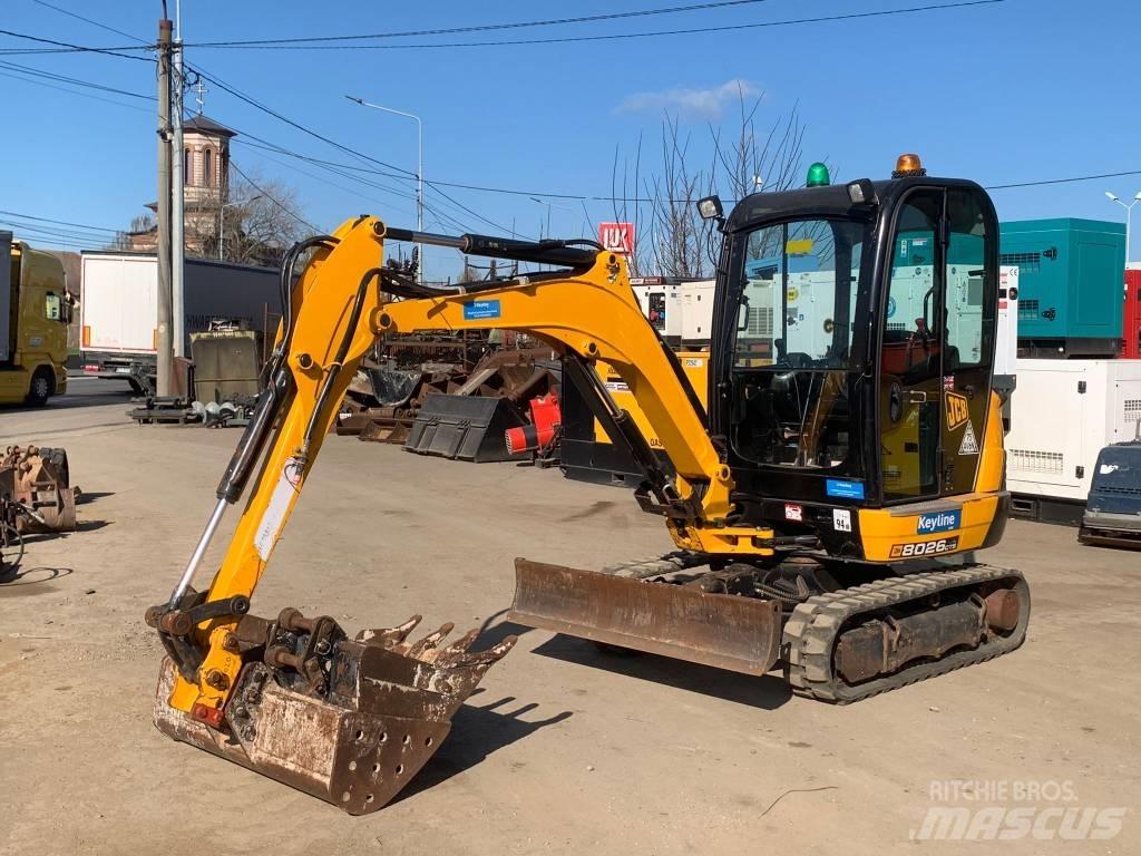 JCB 8026 CTS Minigraafmachines < 7t