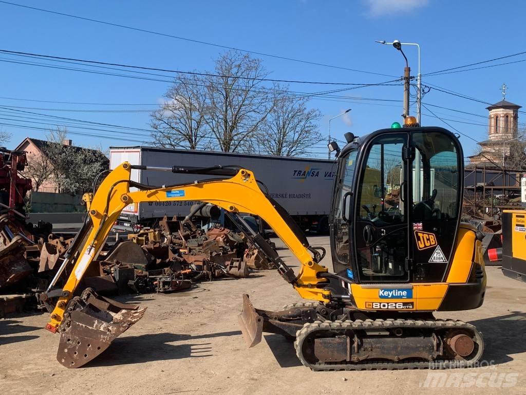 JCB 8026 CTS Minigraafmachines < 7t