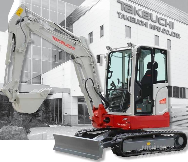 Takeuchi TB335R Minigraafmachines < 7t