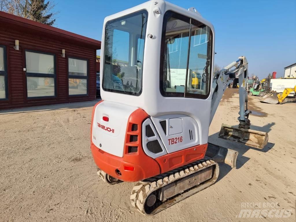 Takeuchi TB 216 Minigraafmachines < 7t