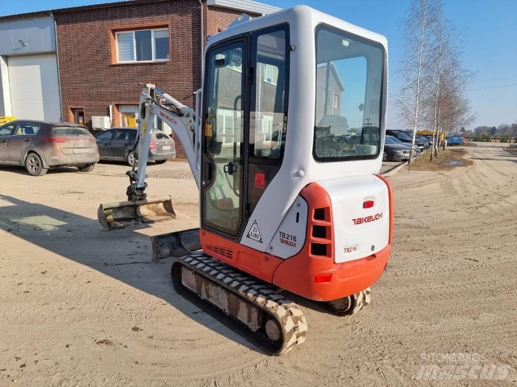 Takeuchi TB 216 Minigraafmachines < 7t