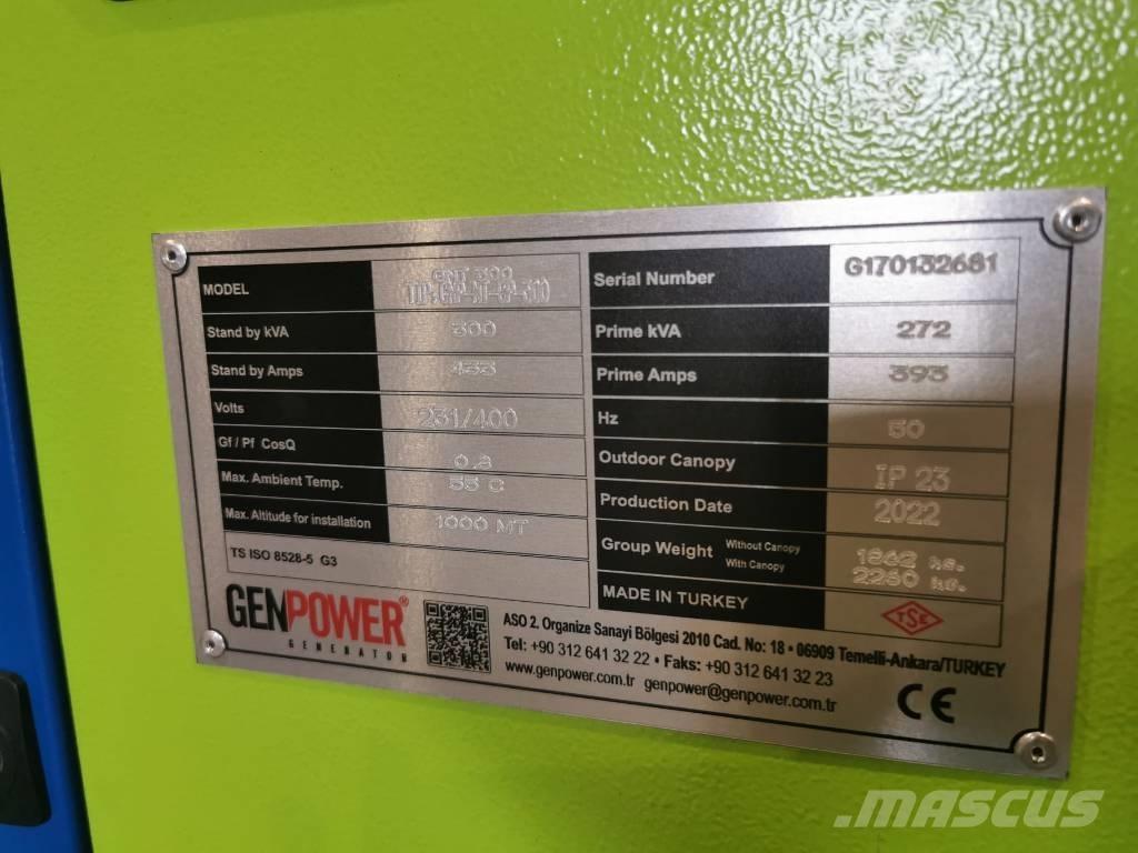 Genpower GNT 300 Diesel generatoren