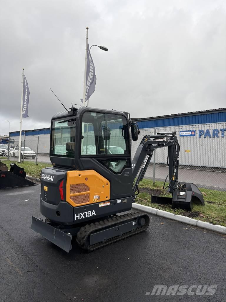 Hyundai HX 19 A Minigraafmachines < 7t