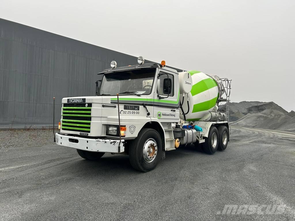 Scania T112 H 6X2 Betonmixers en pompen