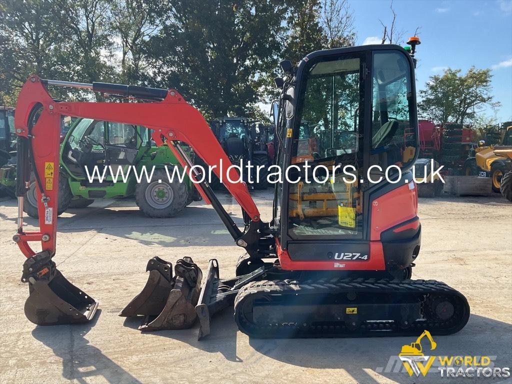 Kubota U 27-4 Minigraafmachines < 7t