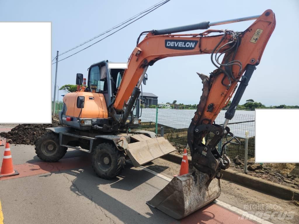 Doosan DX 55 W Wielgraafmachines