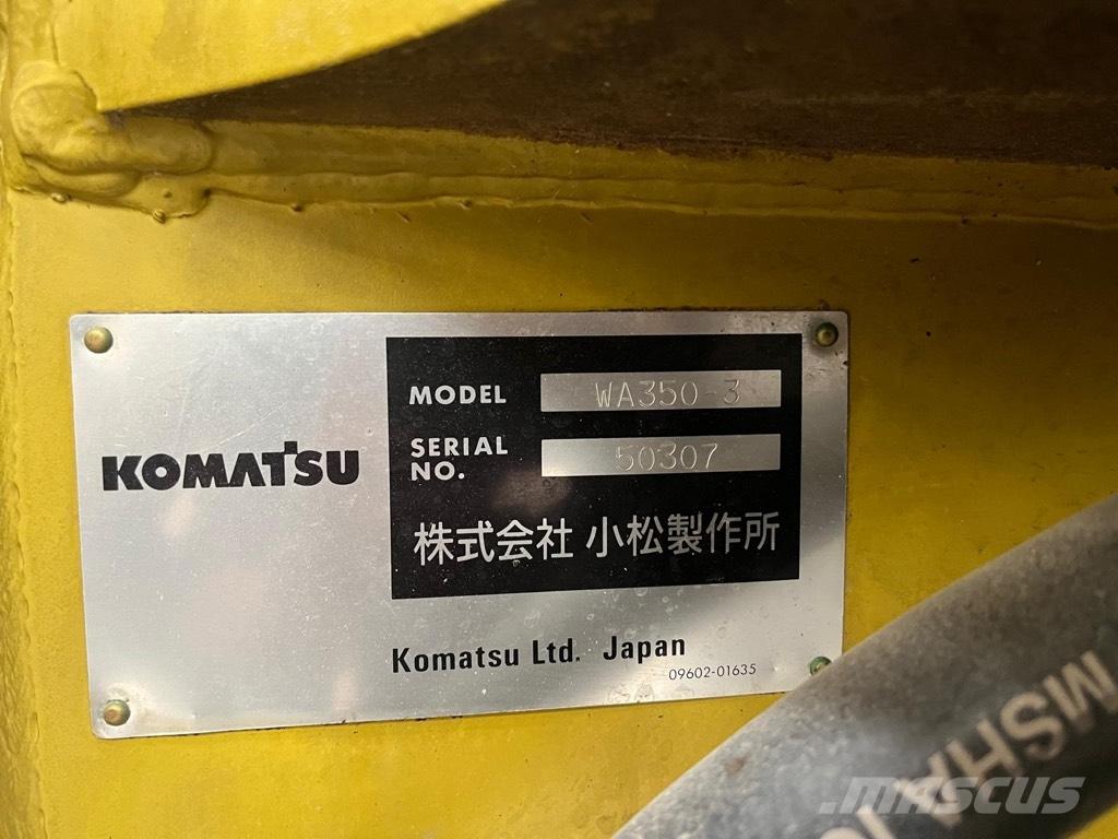 Komatsu WA 350-3 Wielladers