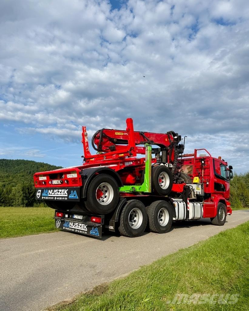 Scania R580 V8 6x4 Bakwagens met gesloten opbouw