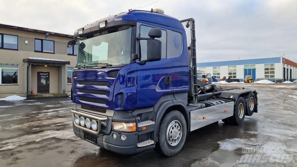 Scania R500 6X2 Vrachtwagen met containersysteem