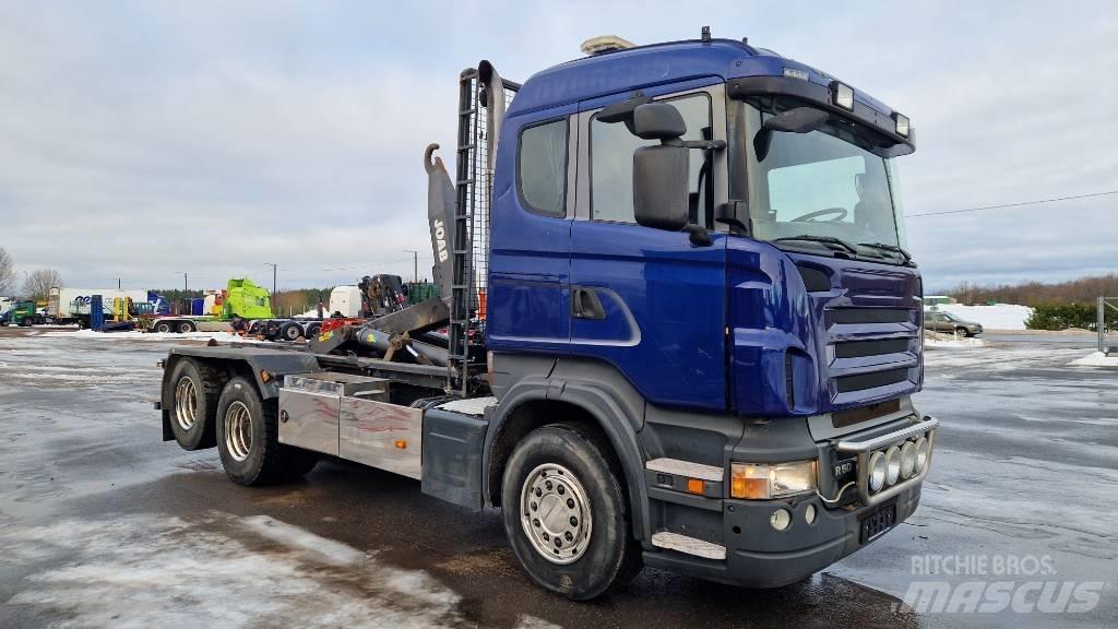 Scania R500 6X2 Vrachtwagen met containersysteem