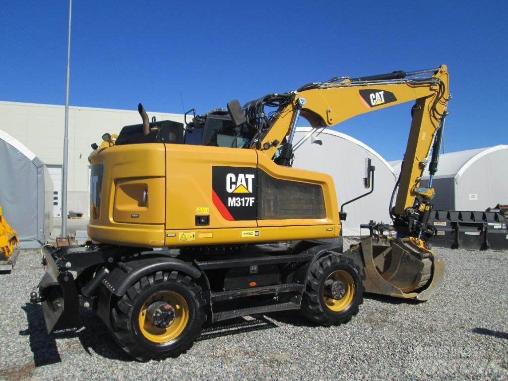 CAT M 317F Wielgraafmachines