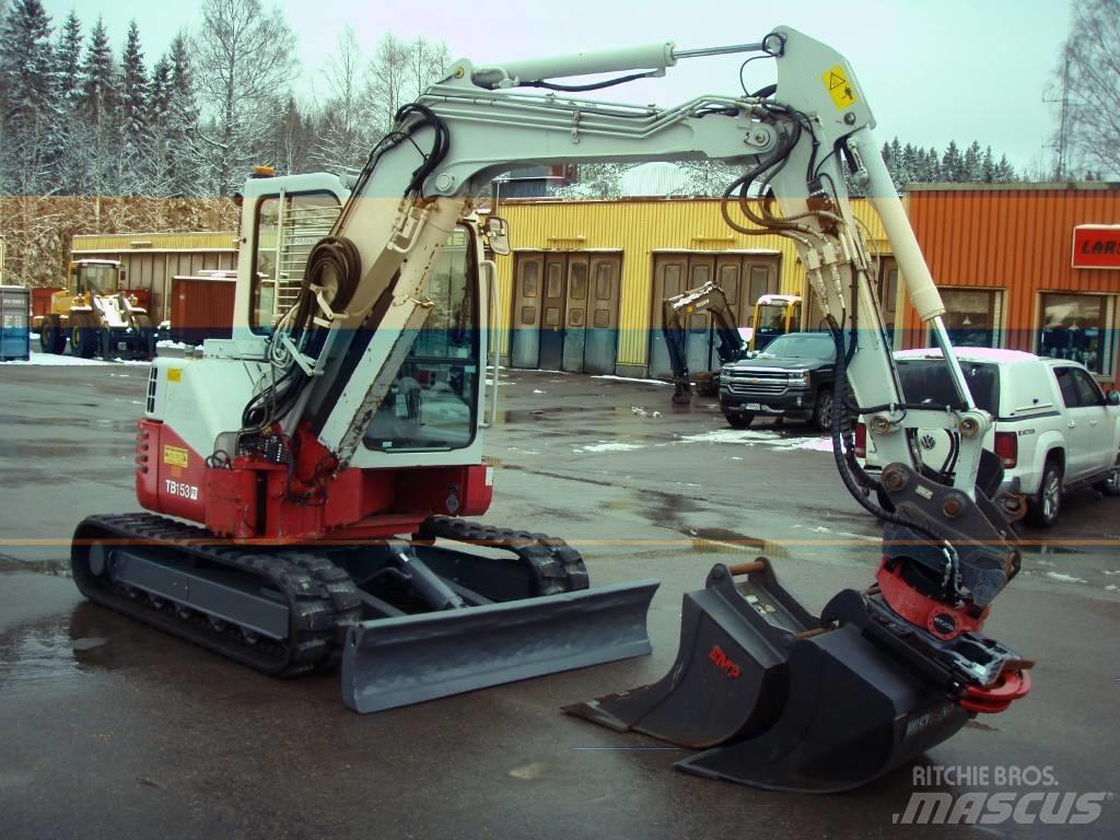 Takeuchi TB153FR Minigraafmachines < 7t