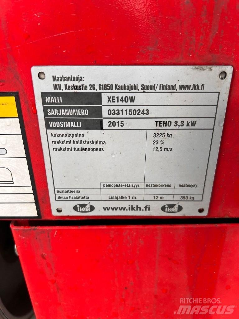 Mantall XE140W Schaarhoogwerkers