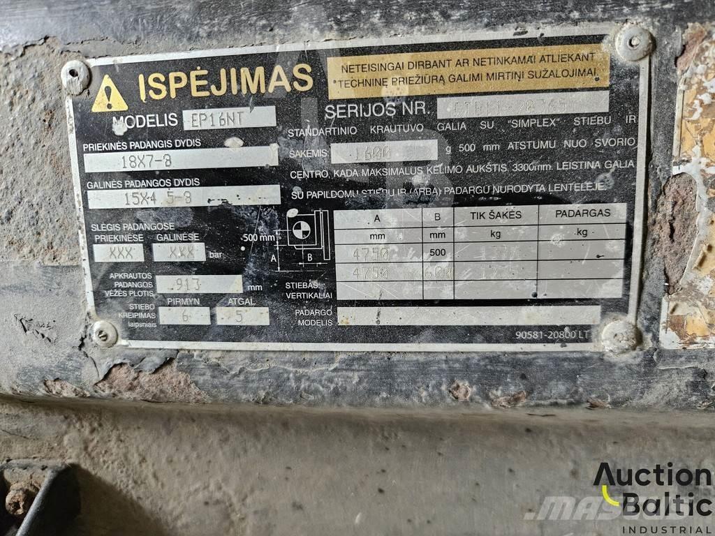 CAT EP 16 NT Elektrische heftrucks