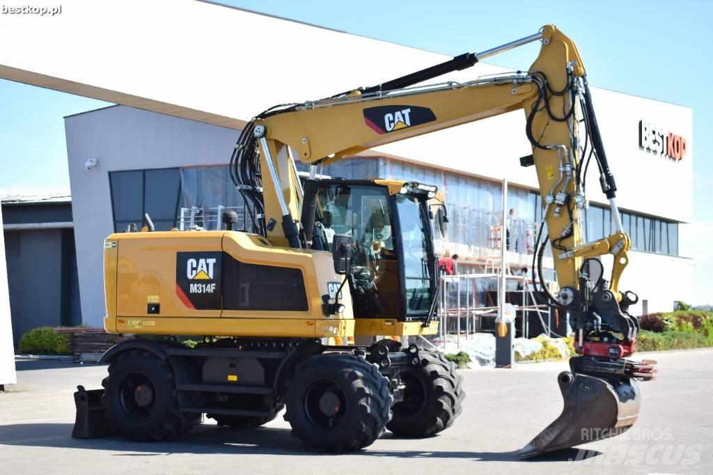 CAT M314F Wielgraafmachines