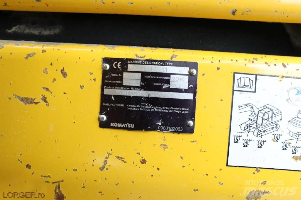Komatsu PC 360 LC - 11 Rupsgraafmachines