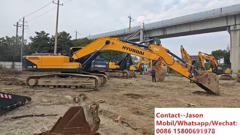 Hyundai Robex 350vs Rupsgraafmachines