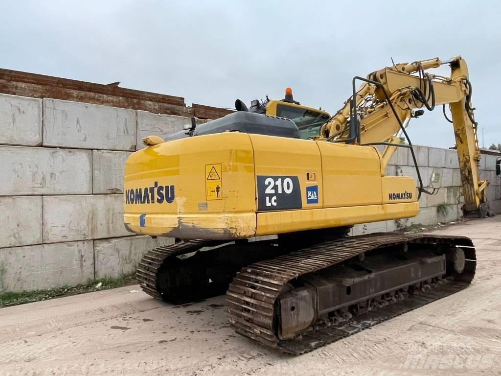 Komatsu PC 210 Rupsgraafmachines