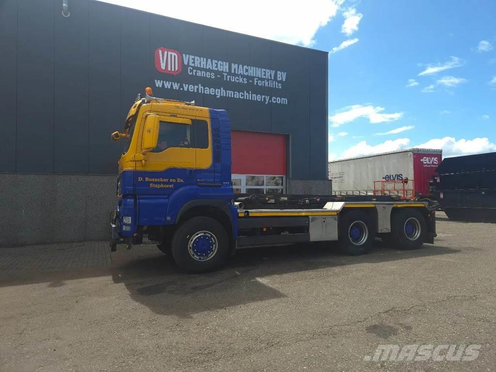MAN TGS 24.440 Vrachtwagen met containersysteem
