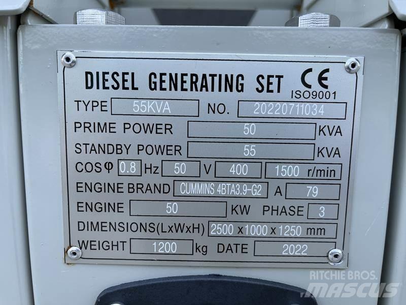 Cummins 55 kVA Diesel generatoren