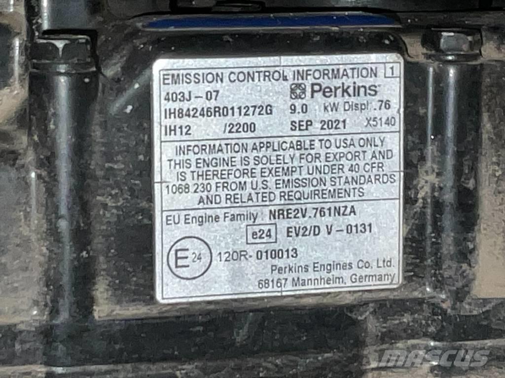 JCB 8008 Minigraafmachines < 7t